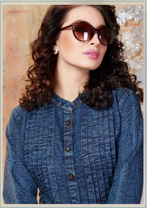 Smylee Presents Dash Denims Collection Of Heavy Denim Designer Kurtis