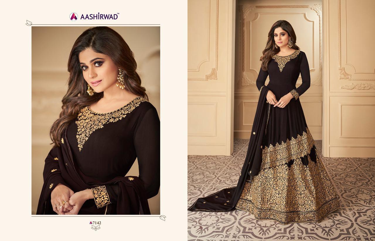 Aashirwad  Presents Tahira Heavy Wedding Dress Collection