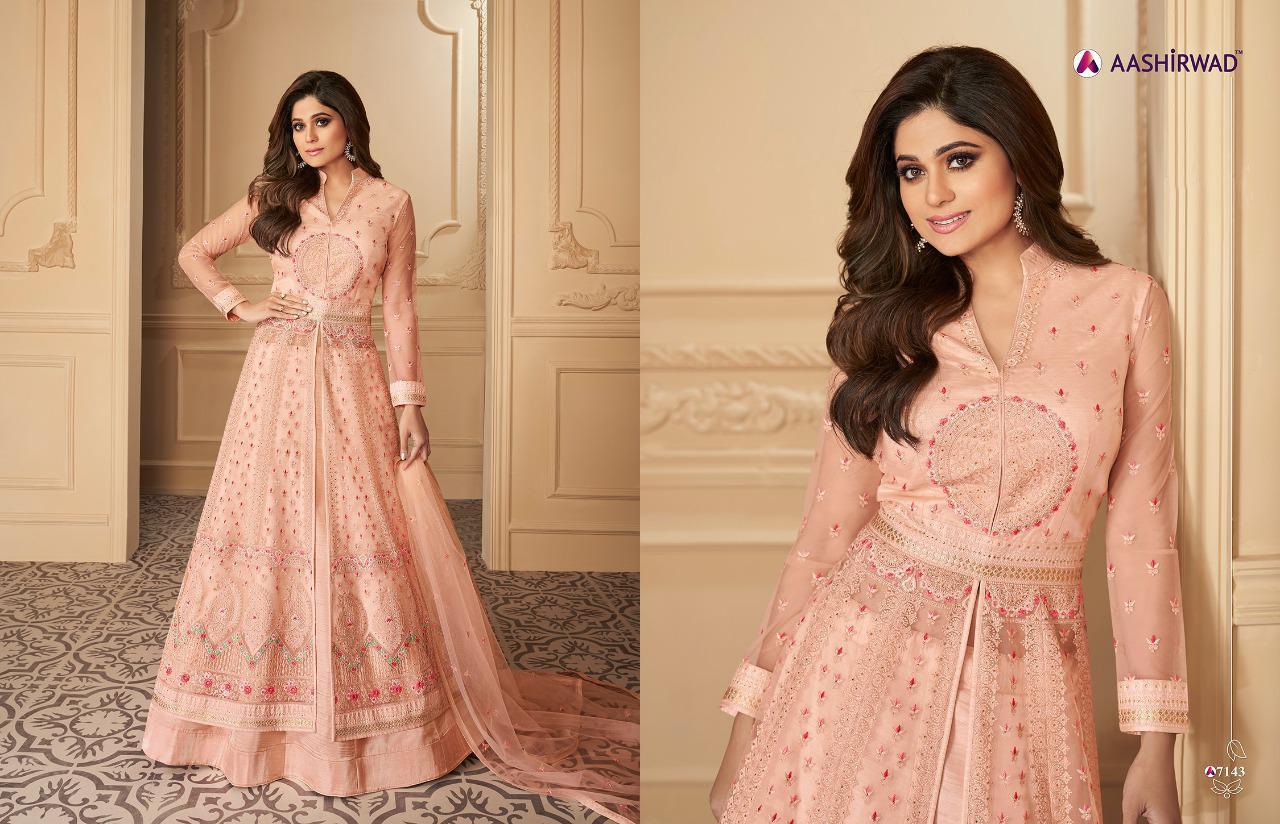 Aashirwad  Presents Tahira Heavy Wedding Dress Collection