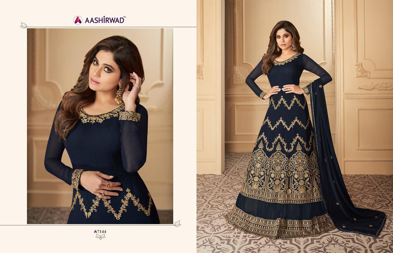 Aashirwad  Presents Tahira Heavy Wedding Dress Collection