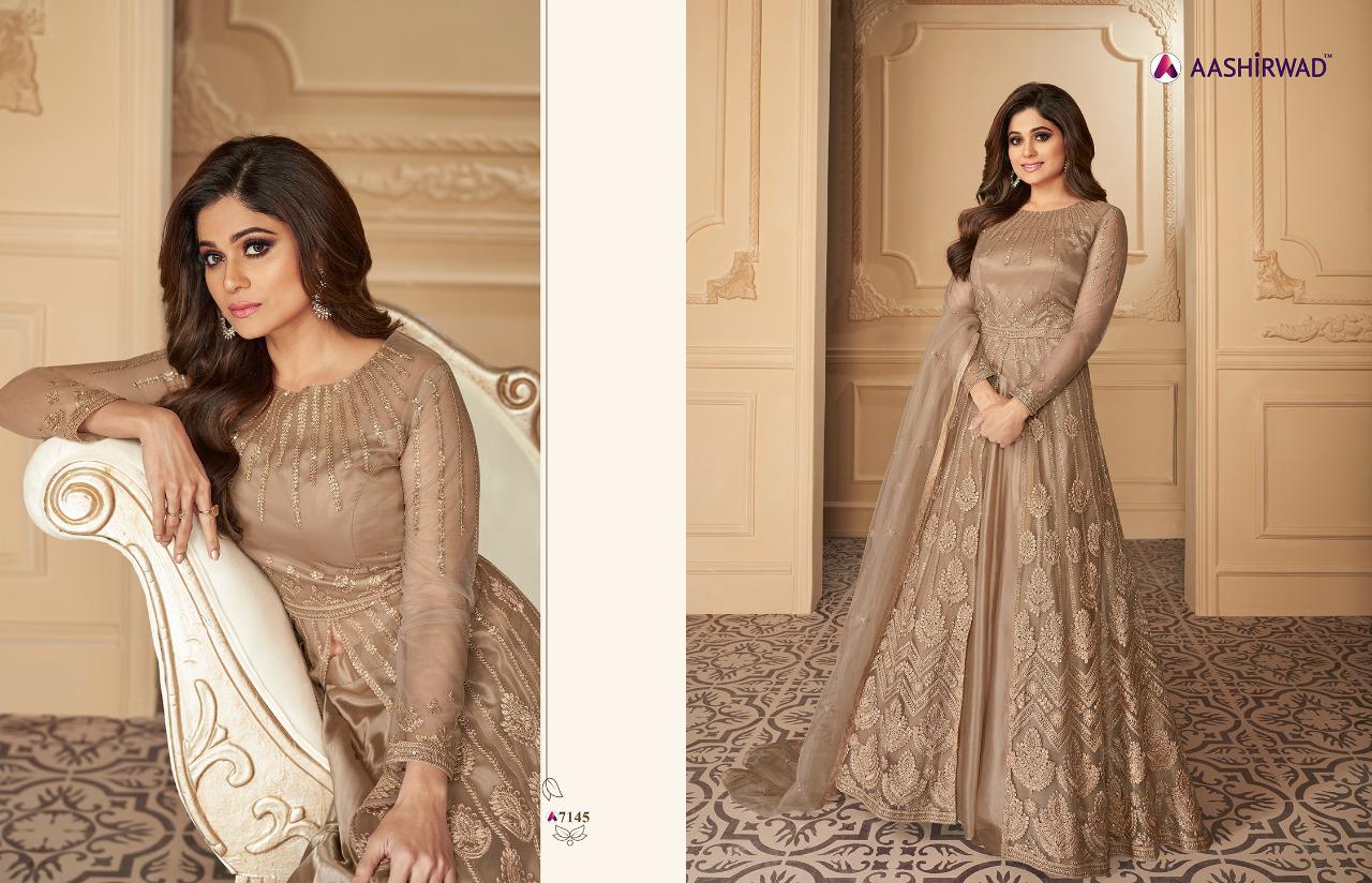 Aashirwad  Presents Tahira Heavy Wedding Dress Collection