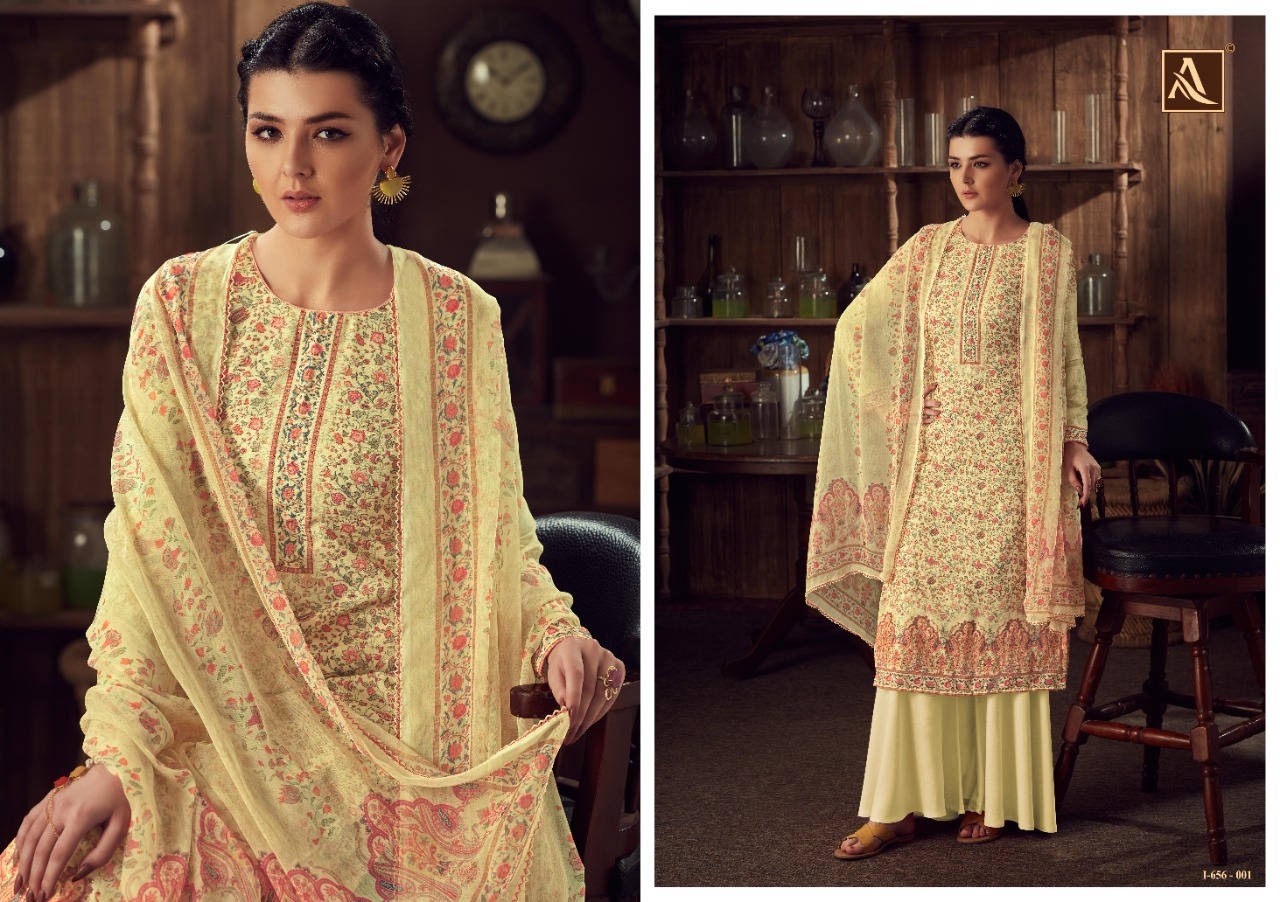 Alok Presents Mythilli Designer Dress Material