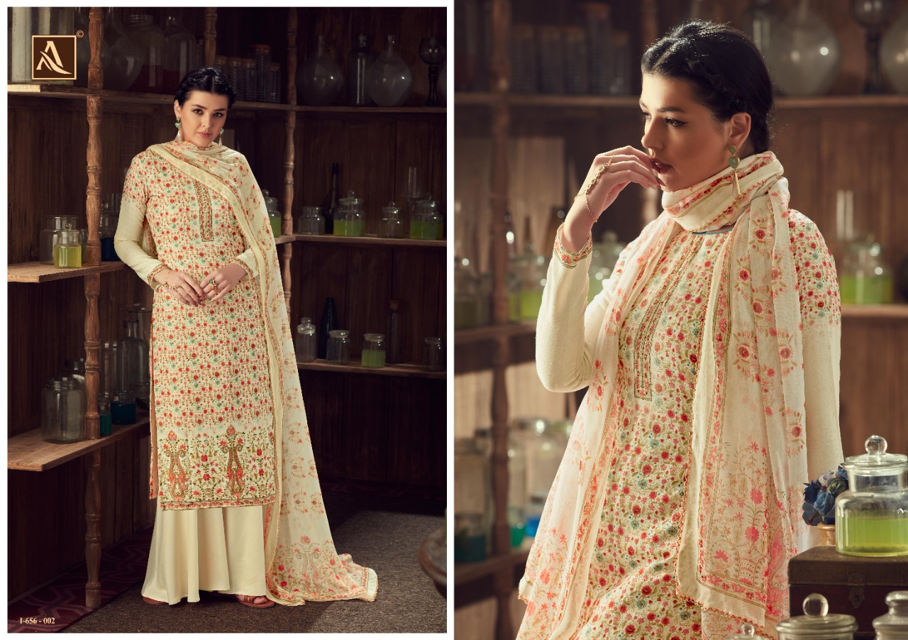 Alok Presents Mythilli Designer Dress Material