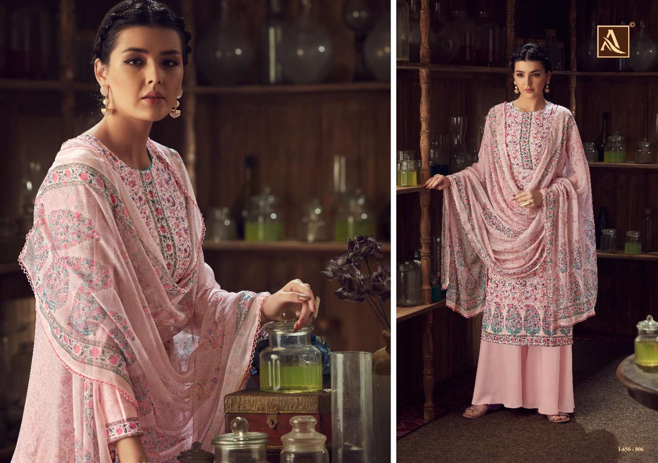 Alok Presents Mythilli Designer Dress Material