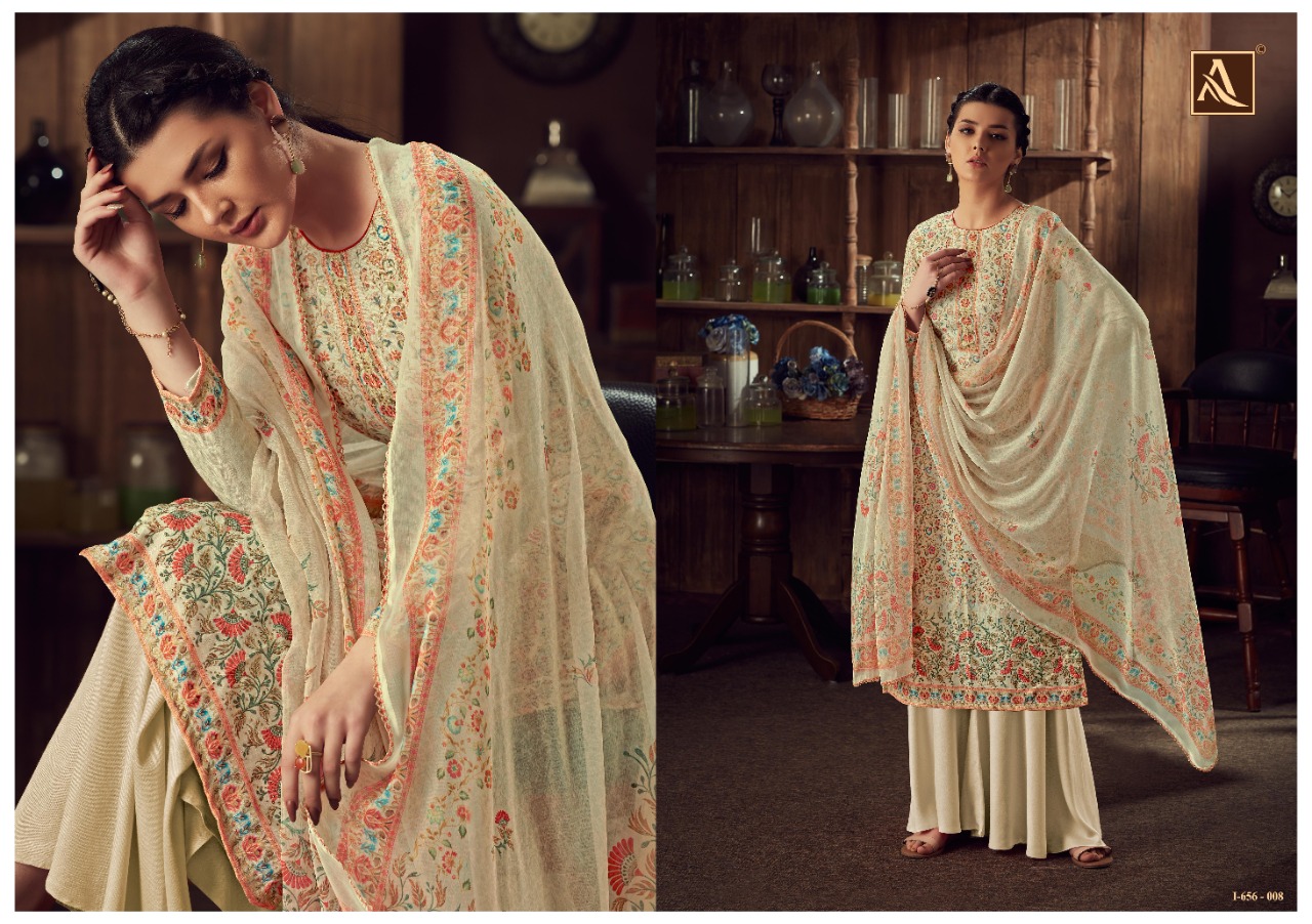 Alok Presents Mythilli Designer Dress Material