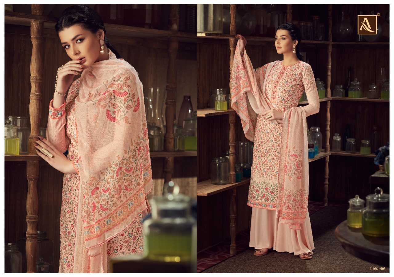 Alok Presents Mythilli Designer Dress Material