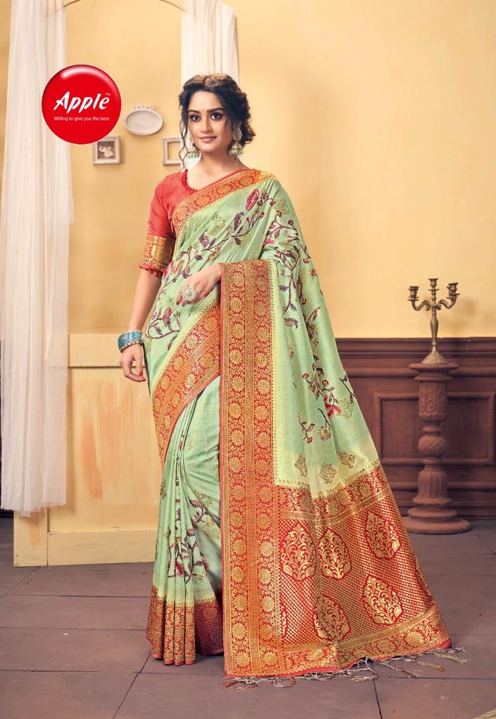 Apple Presents Ruby Maya Heavy Silk Digital Printed Saree Collection