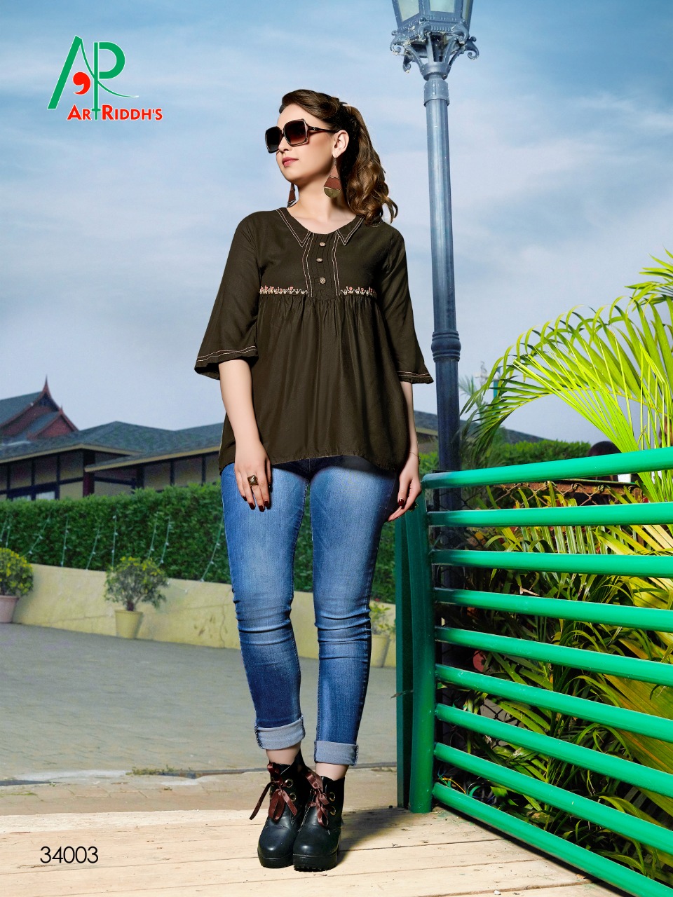Art Riddhs Presents Shrusti Fancy Short Tops