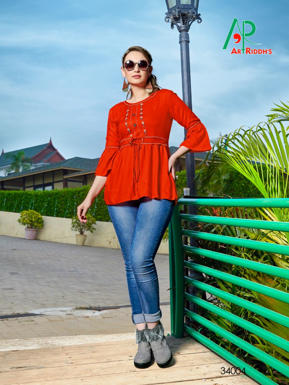 Art Riddhs Presents Shrusti Fancy Short Tops