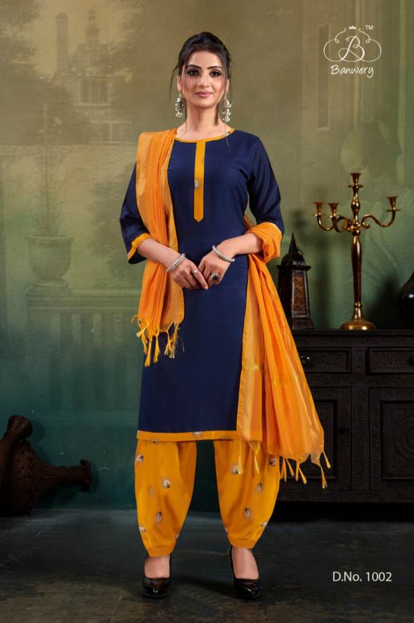 Banwery  Presents Soni Kudi  Ready Made Suit