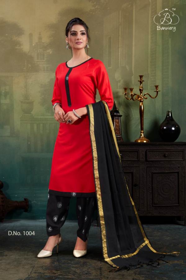 Banwery  Presents Soni Kudi  Ready Made Suit