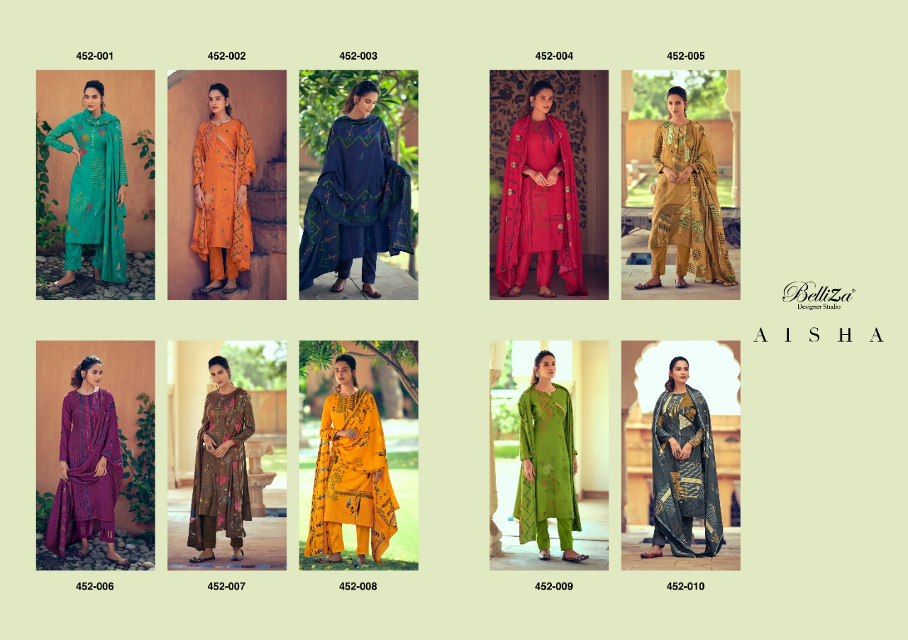 Belliza Presents Aisha  Designer Winter Collection