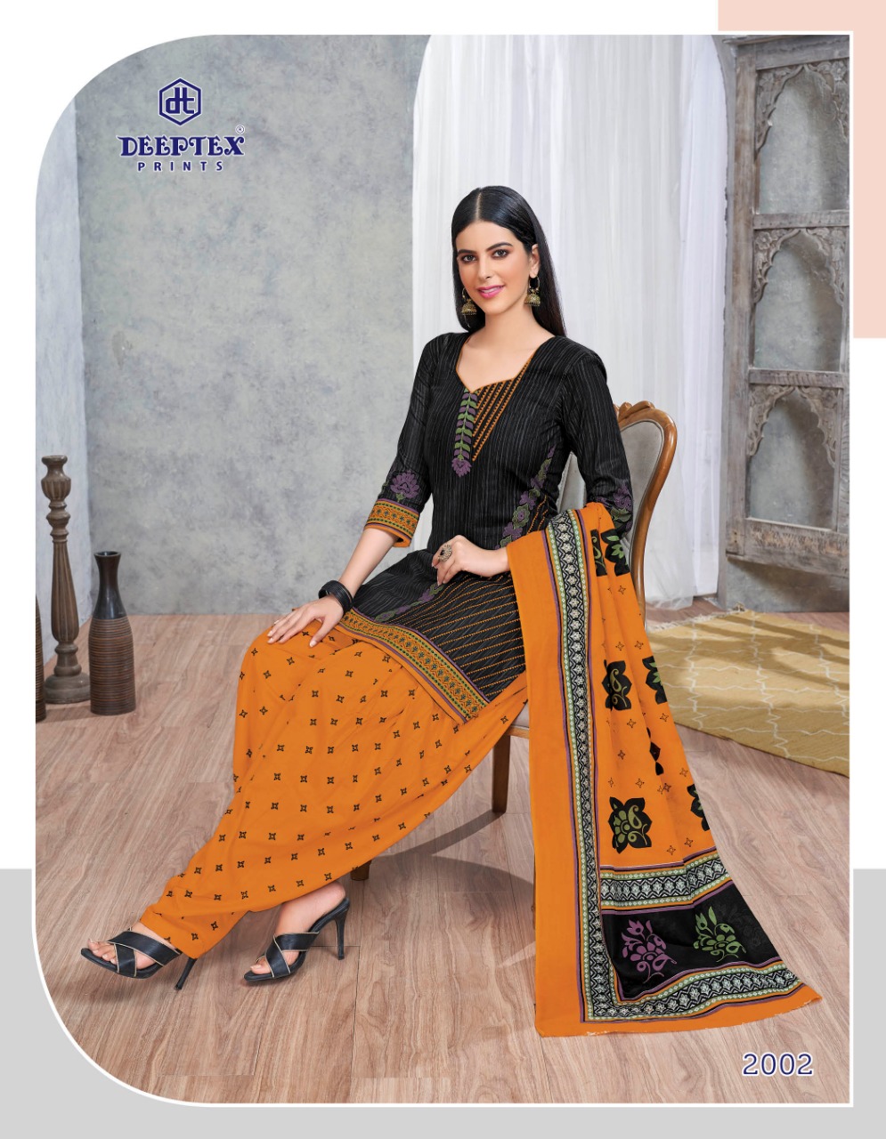 Deeptex Presents Anushka 2 Pure Cotton Printed Dress Material