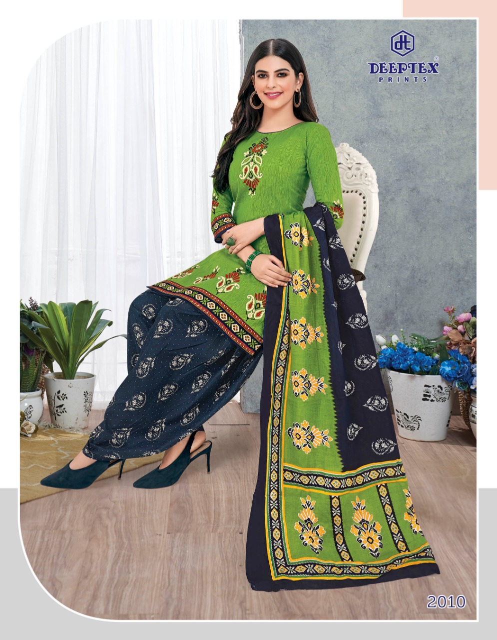Deeptex Presents Anushka 2 Pure Cotton Printed Dress Material