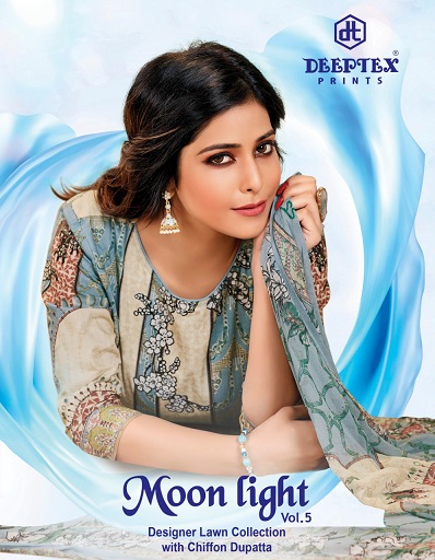 Deeptex Presents Moon Light Vol-5  Designer Dress Material