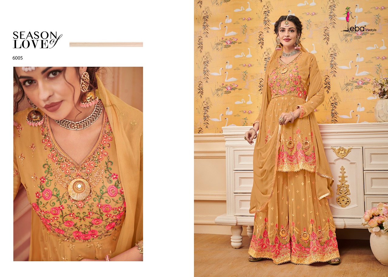 Eba  Presents Shehzadi  Vol 1 Designer  Salwar Suits