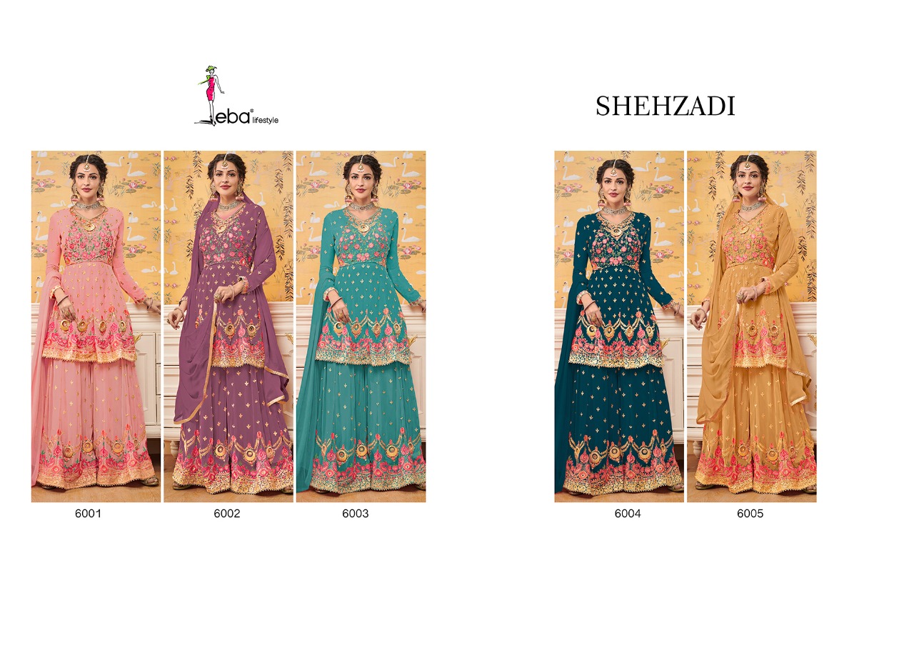 Eba  Presents Shehzadi  Vol 1 Designer  Salwar Suits