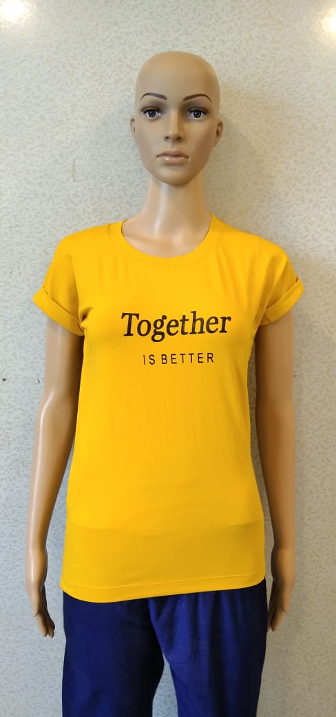 Fc Presents Ladies 2 Casual Wear Collection Of Cotton T-shirt