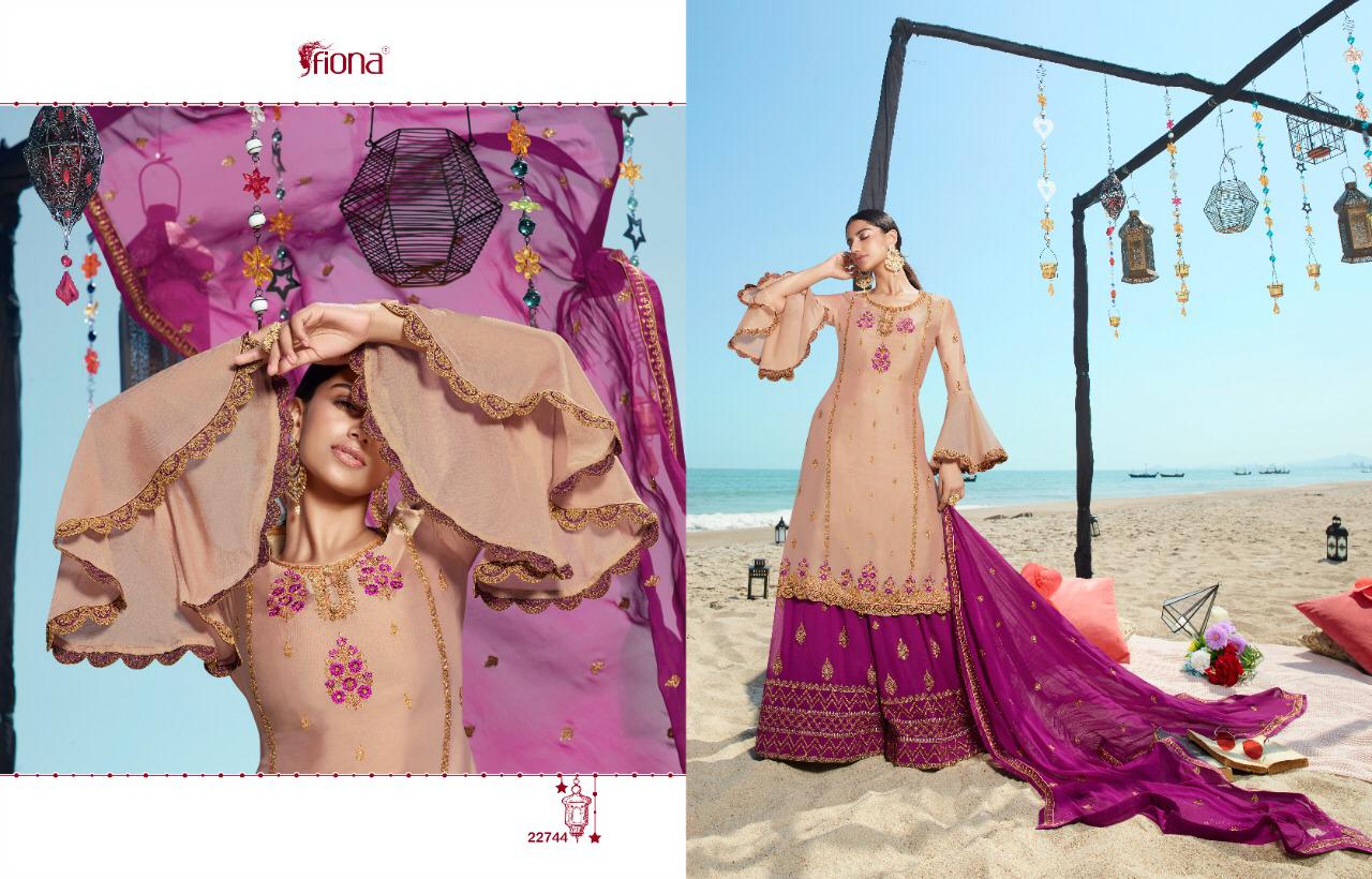 Fiona Presents  Noorie Sharara  Vol 11  Designer Salwar Suit
