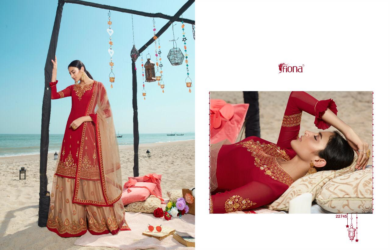 Fiona Presents  Noorie Sharara  Vol 11  Designer Salwar Suit