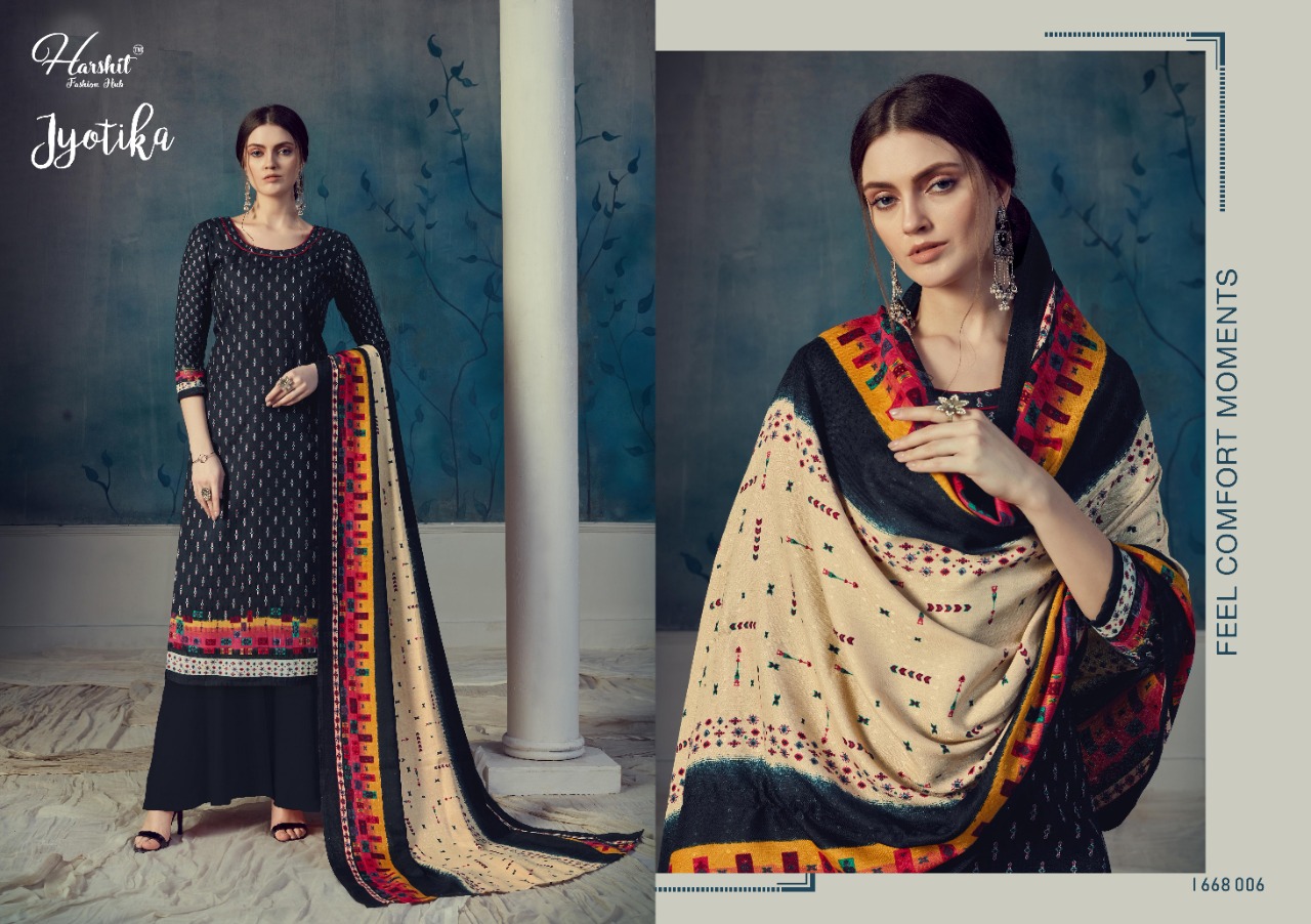 Harshit Presents Jyotika Designer Dress Material