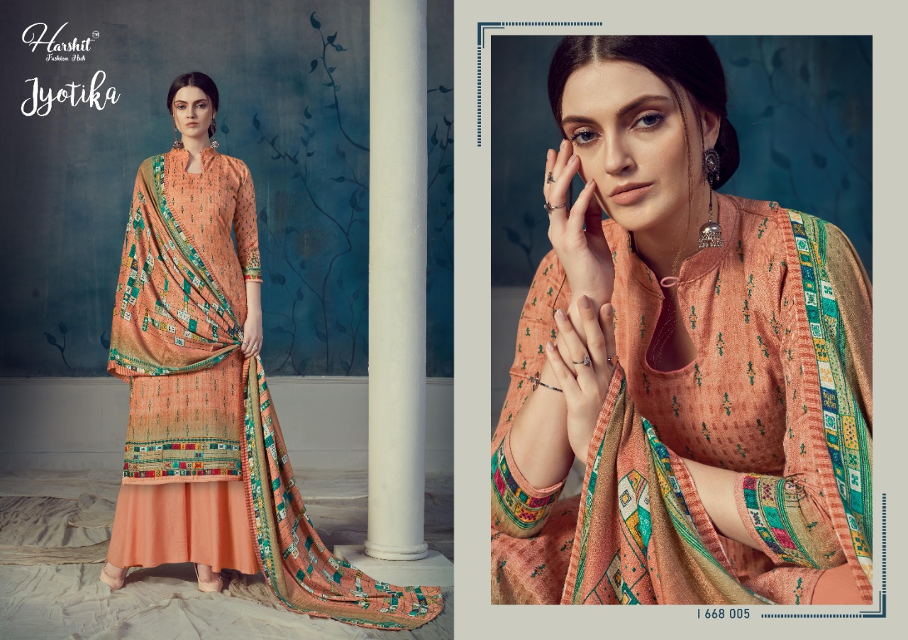 Harshit Presents Jyotika Designer Dress Material