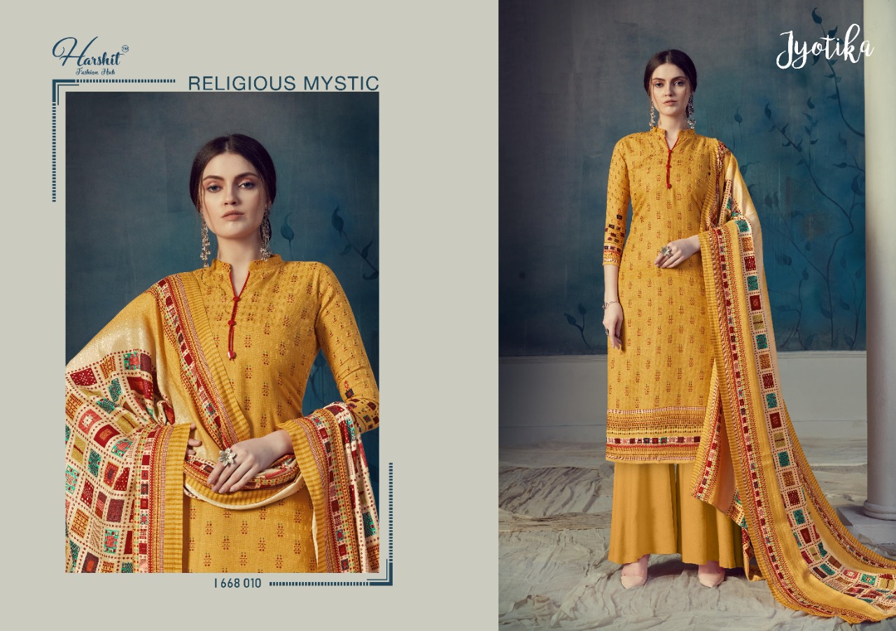 Harshit Presents Jyotika Designer Dress Material