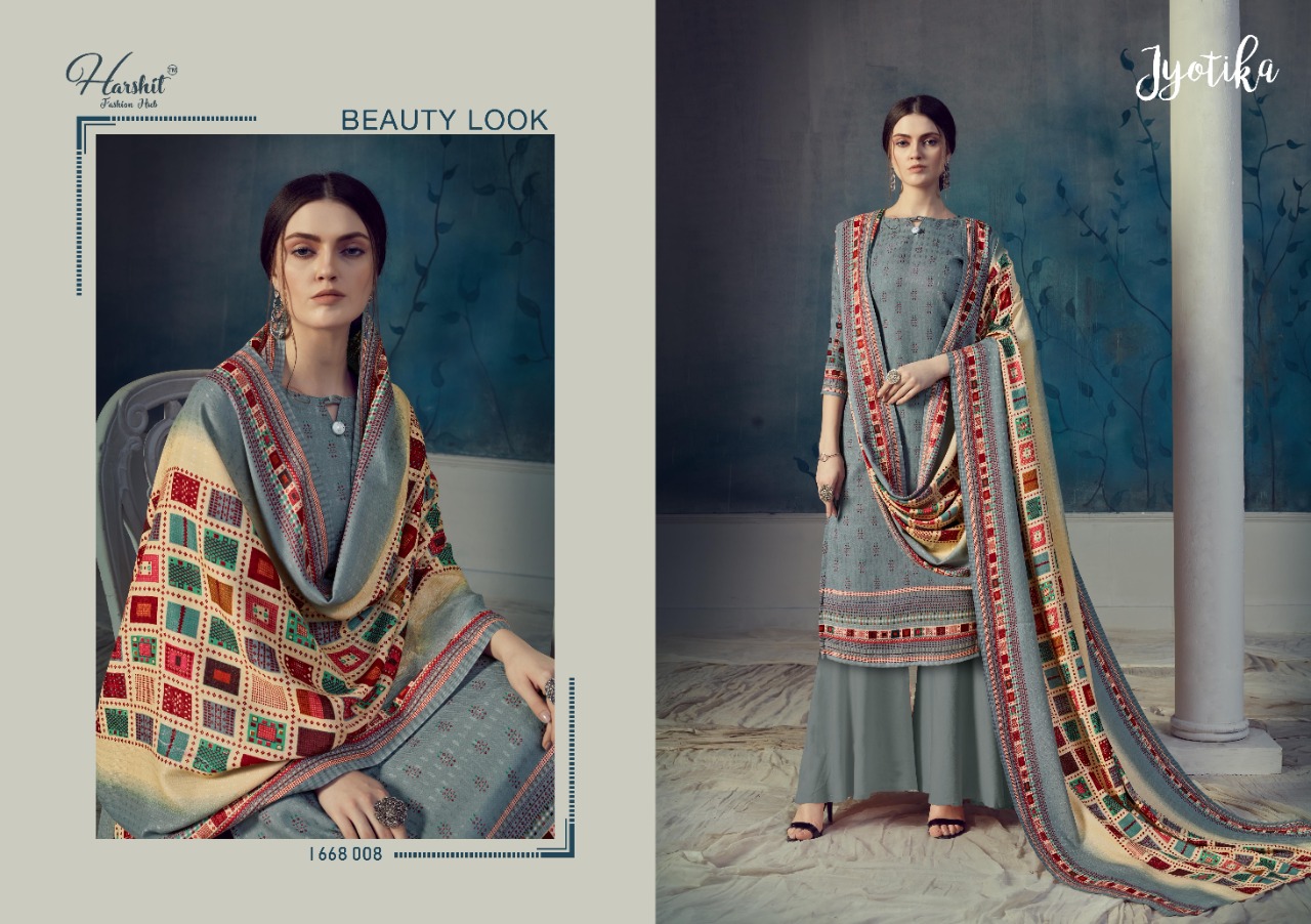 Harshit Presents Jyotika Designer Dress Material