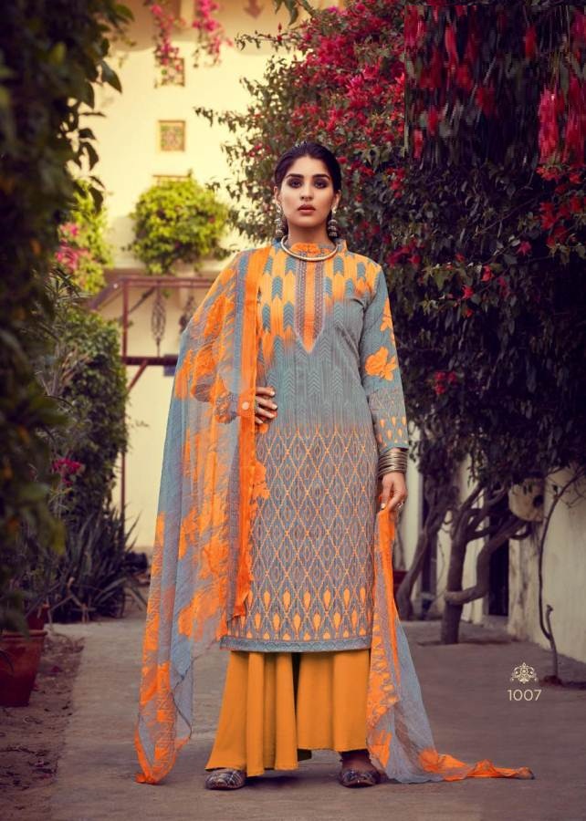 Jannat Summer  Printed Dress Material