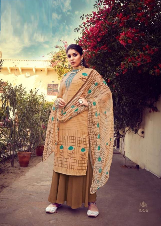 Jannat Summer  Printed Dress Material