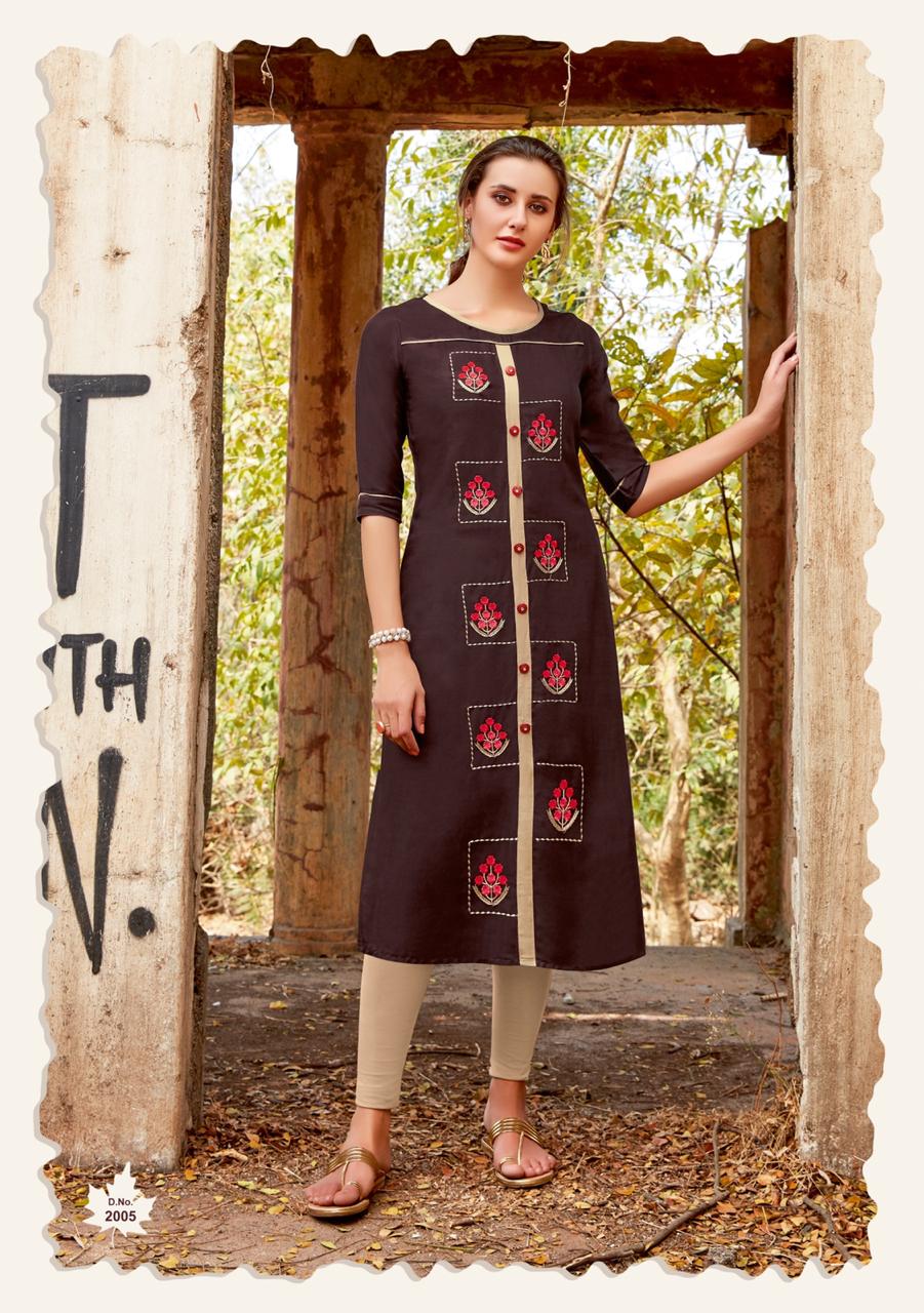 Jinesh Nx Presents  Candy Vol 2 Designer Kurtis Collection