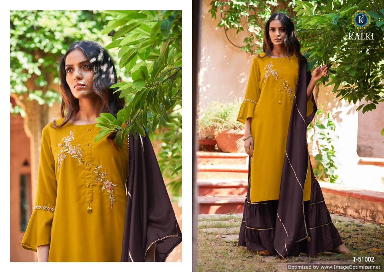 Kalki  Presents Mirrow Plus  Classy Look Ready Made Collection