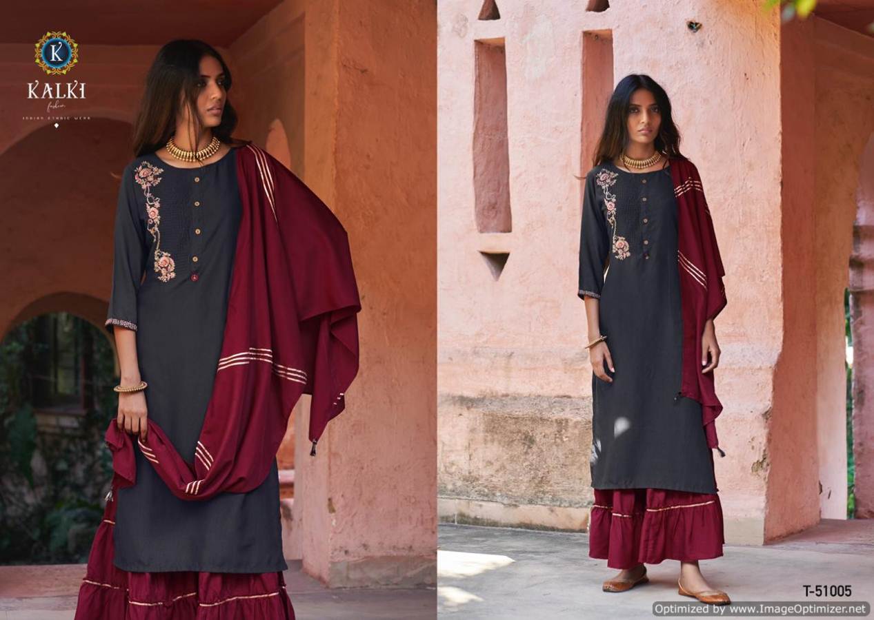 Kalki  Presents Mirrow Plus  Classy Look Ready Made Collection