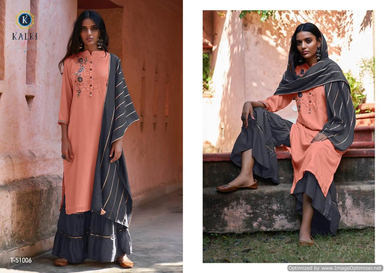 Kalki  Presents Mirrow Plus  Classy Look Ready Made Collection
