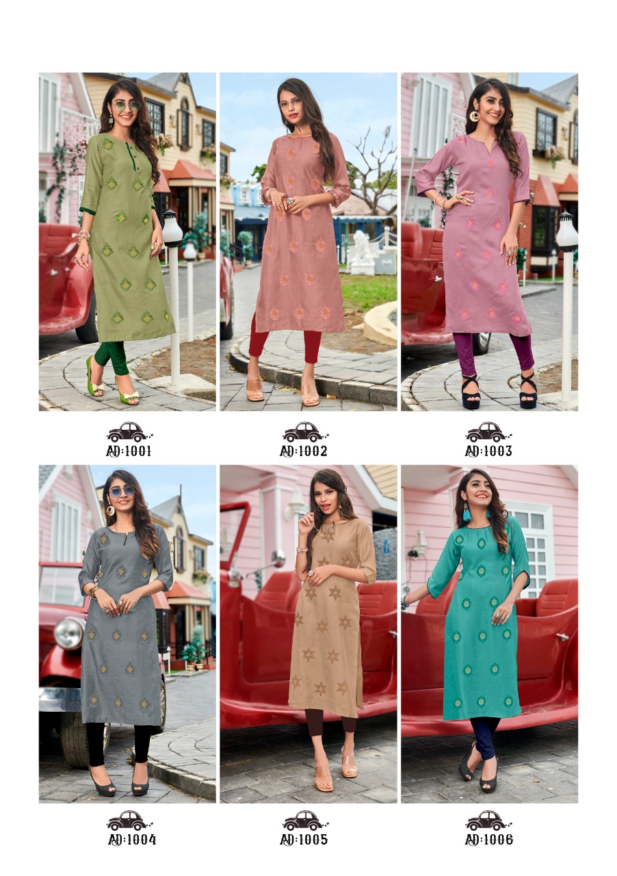 Kanika Presents Adda Casual  Wera Kurti Collection