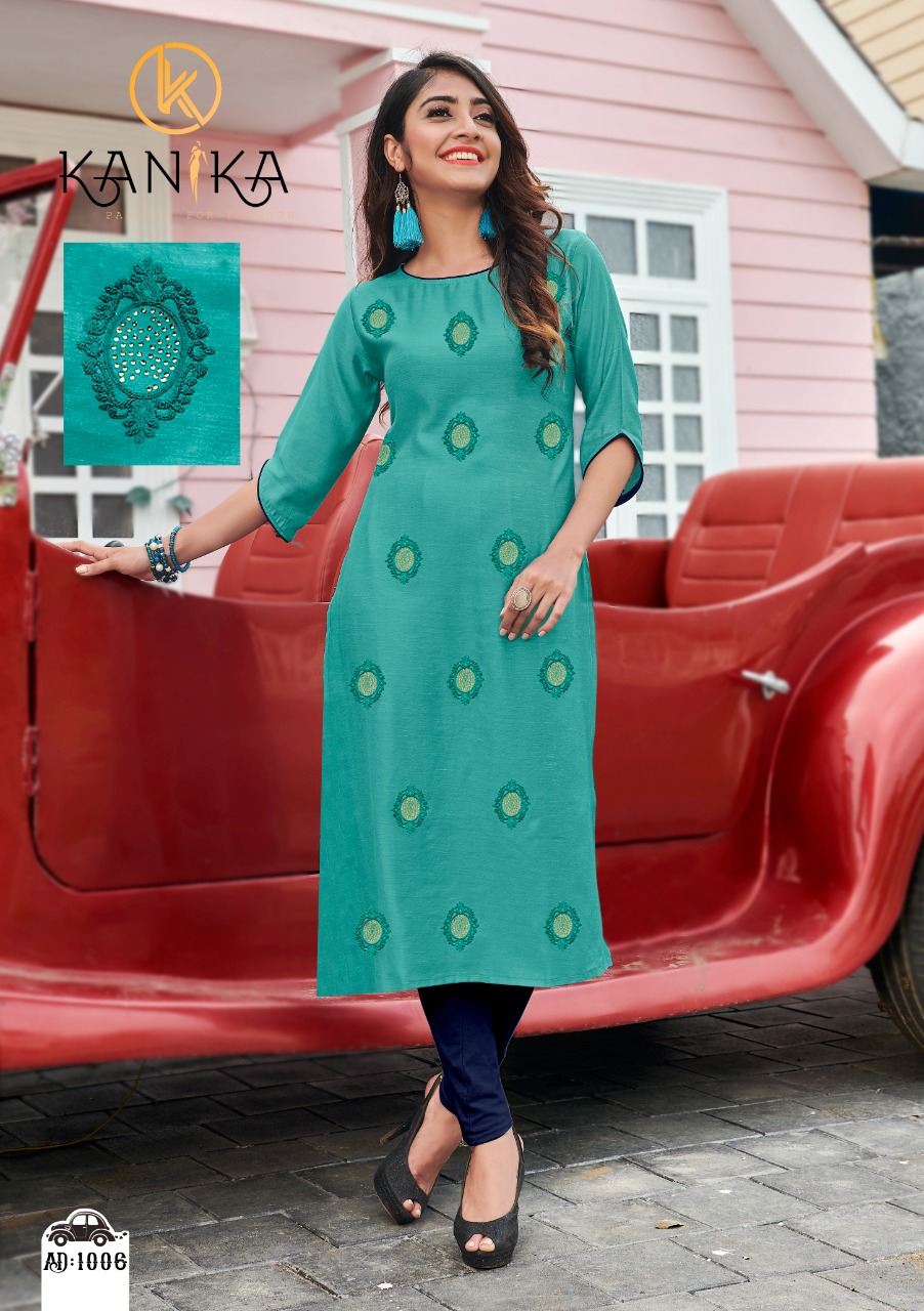Kanika Presents Adda Casual  Wera Kurti Collection