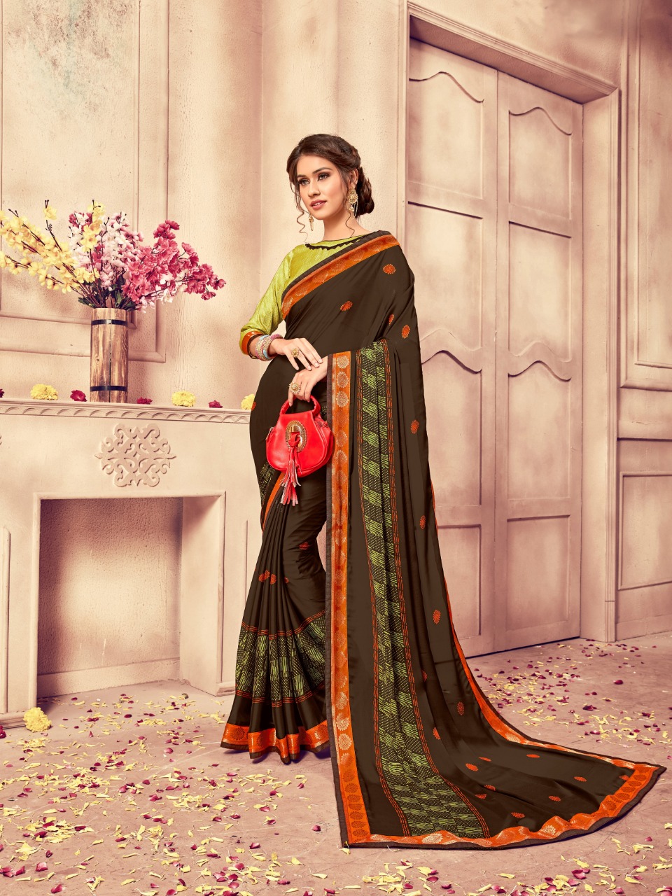 Kashish Printed Casual Wear Saree Collection