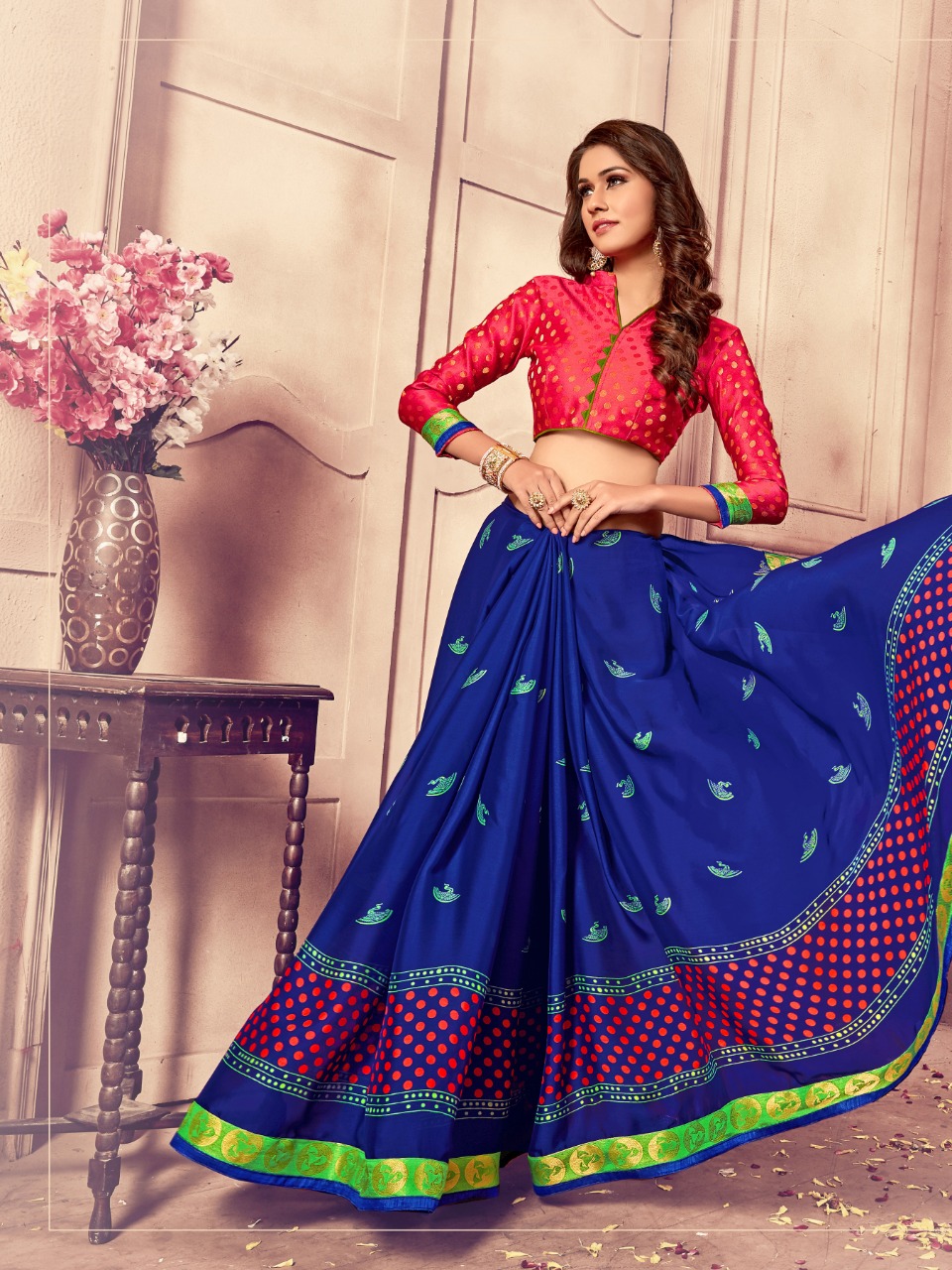 Kashish Printed Casual Wear Saree Collection