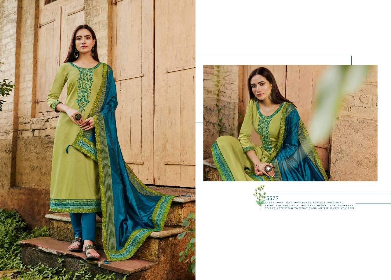 Kessi  Presents  Silk Shine Vol 3  Designer Dress Material