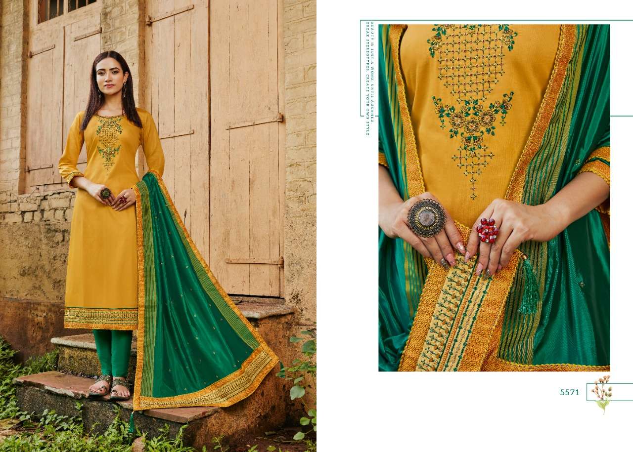 Kessi  Presents  Silk Shine Vol 3  Designer Dress Material