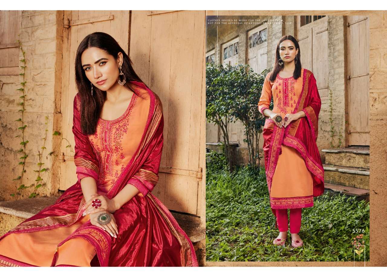 Kessi  Presents  Silk Shine Vol 3  Designer Dress Material