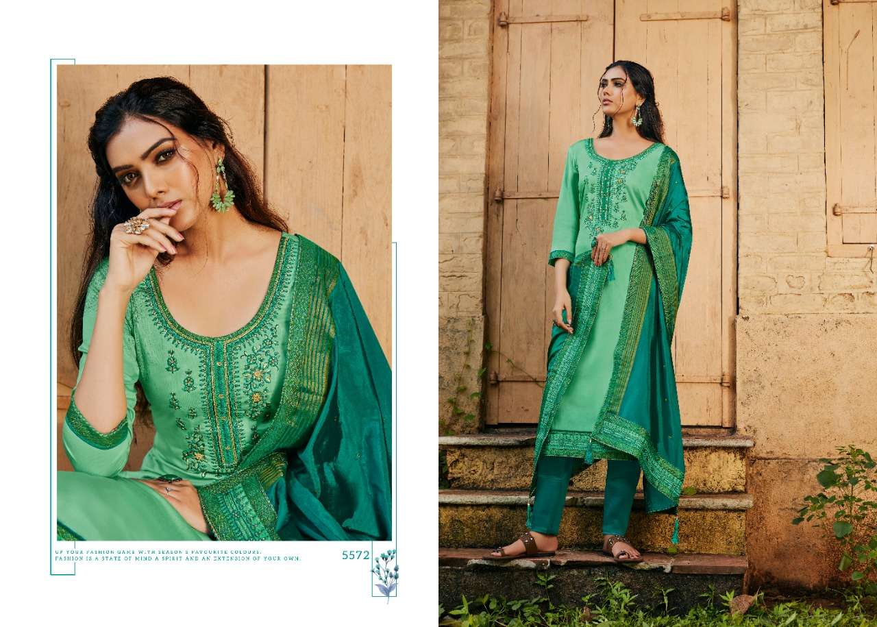 Kessi  Presents  Silk Shine Vol 3  Designer Dress Material