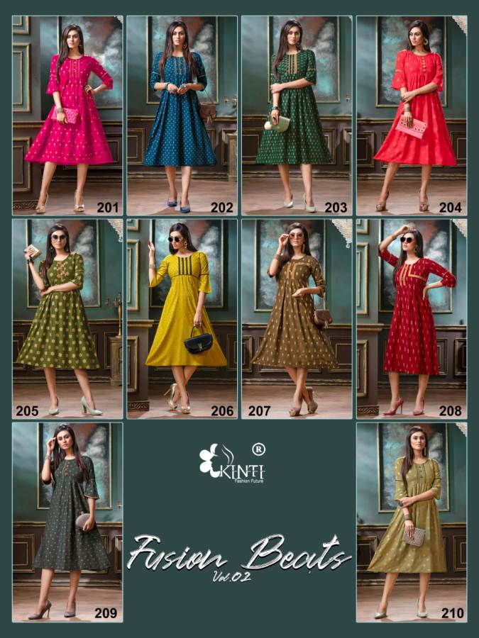 Kinti Presents  Fusion Beats Vol 2  Stylish Kurti Collection
