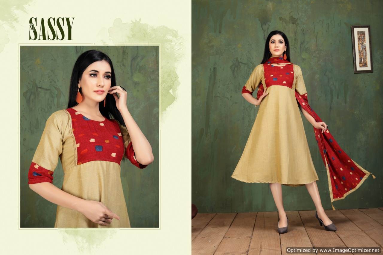 Kinti  Presents Panghat  Vol 13  Designer  Kurti Catalogue