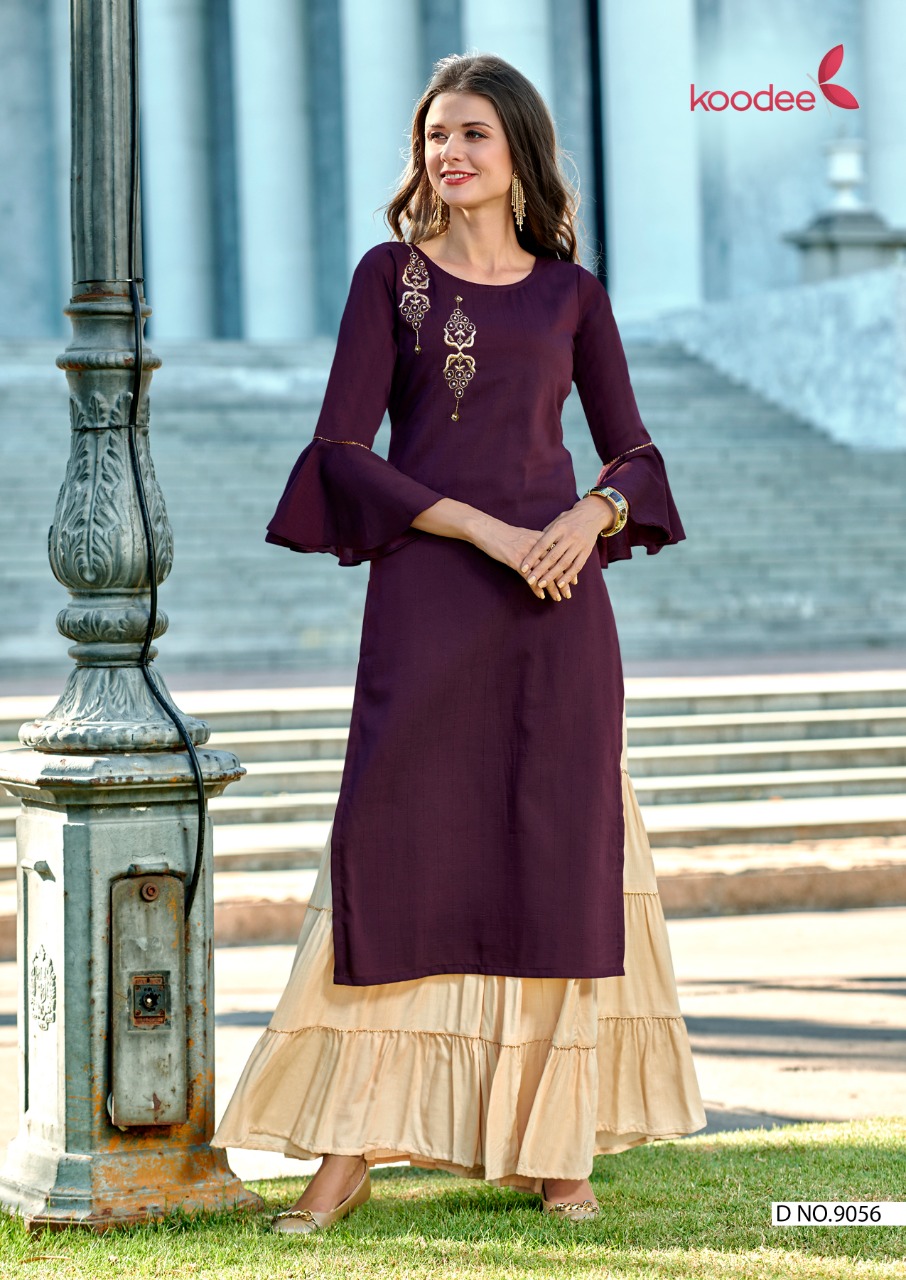 Koodee Presents Mahi  Vol 2  Kurti With Sharara