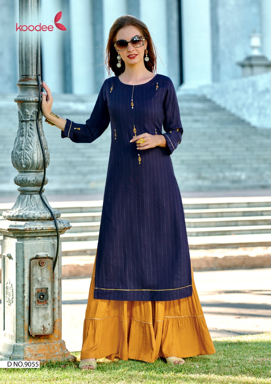 Koodee Presents Mahi  Vol 2  Kurti With Sharara