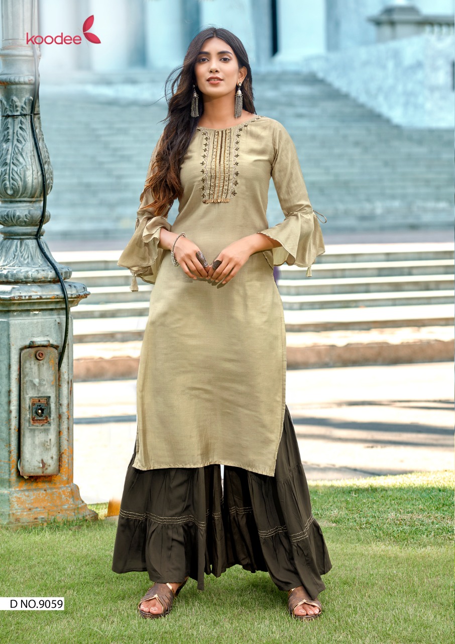 Koodee Presents Mahi  Vol 2  Kurti With Sharara