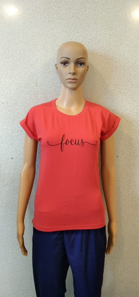 Fc Presents Ladies 1 Casual Wear Collection Of Cotton T-shirt