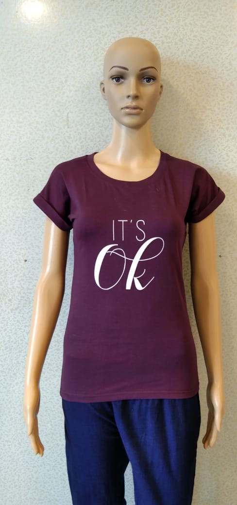 Fc Presents Ladies 1 Casual Wear Collection Of Cotton T-shirt