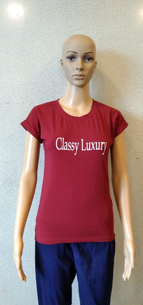 Fc Presents Ladies 1 Casual Wear Collection Of Cotton T-shirt